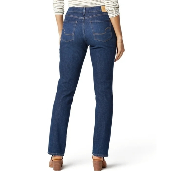 Signature Levi Mid Rise Modern Slim Ankle Jean Pants - Picture 2 of 12